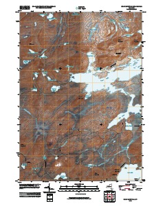 Wolf Mountain 2010 topographic map thumbnail