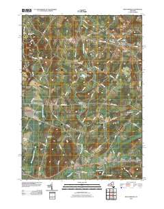 West Winfield 2010 topographic map thumbnail
