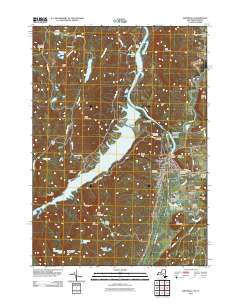 Whitehall 2011 topographic map thumbnail