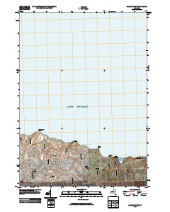 Salmon Creek 2010 topographic map thumbnail