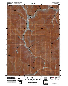 Shandaken 2010 topographic map thumbnail
