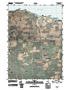 Hamlin 2010 topographic map thumbnail