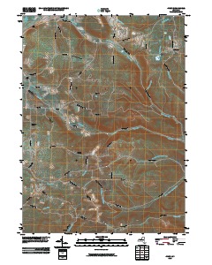 Ivory 2010 topographic map thumbnail