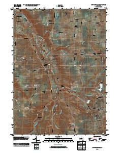 Strykersville 2010 topographic map thumbnail