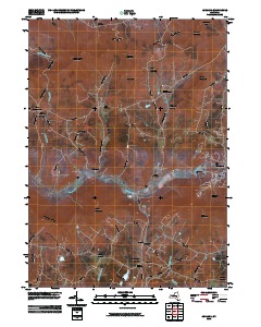 Ashland 2010 topographic map thumbnail