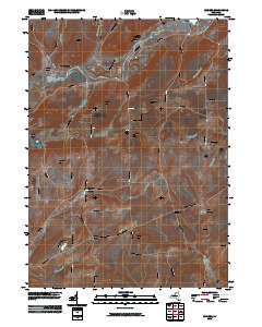 Brisben 2010 topographic map thumbnail