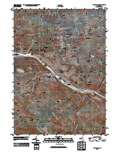 Amsterdam 2010 topographic map thumbnail