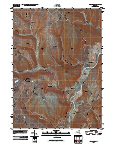 Breakabeen 2010 topographic map thumbnail