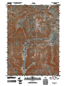 Beaver Dams 2010 topographic map thumbnail
