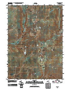 Bliss 2010 topographic map thumbnail