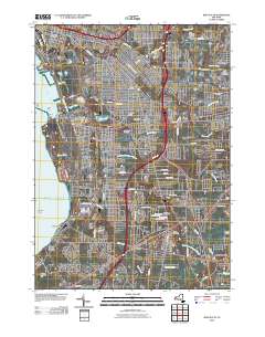 Buffalo SE 2010 topographic map thumbnail