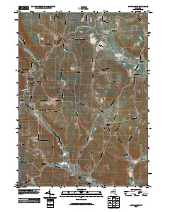 Cattaraugus 2010 topographic map thumbnail
