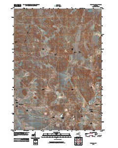 Croghan 2010 topographic map thumbnail