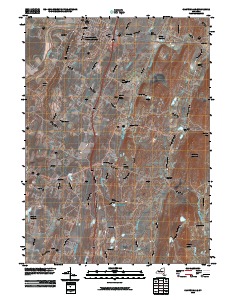 Clintondale 2010 topographic map thumbnail