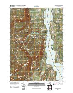 Crown Point 2012 topographic map thumbnail