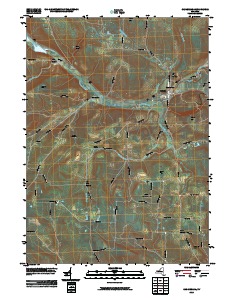 Canaseraga 2010 topographic map thumbnail