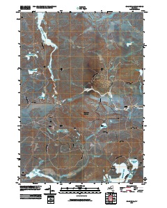 Childwold 2010 topographic map thumbnail