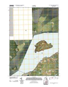 Cape Vincent North 2011 topographic map thumbnail