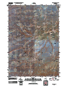Brushton 2010 topographic map thumbnail