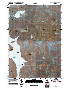 Carry Falls Reservoir 2010 topographic map thumbnail