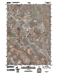 Carthage 2010 topographic map thumbnail