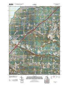 Farnham 2010 topographic map thumbnail