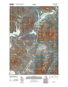 Gabriels 2010 topographic map thumbnail