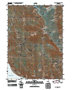 Ellery Center 2010 topographic map thumbnail