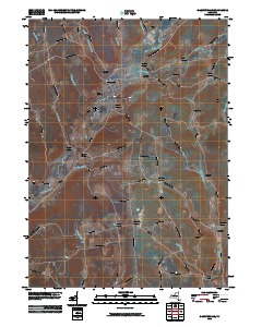 Gilbertsville 2010 topographic map thumbnail