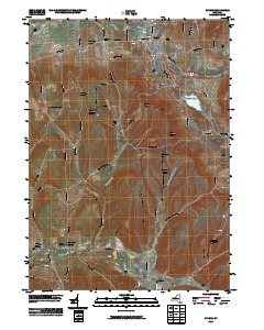 Dryden 2010 topographic map thumbnail