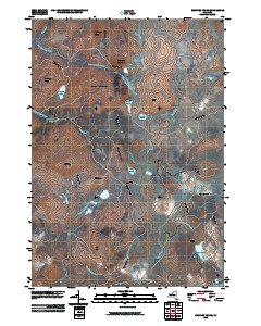 Brother Ponds 2010 topographic map thumbnail