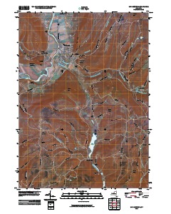 Middleburgh 2010 topographic map thumbnail