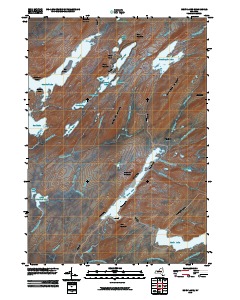 Bisby Lakes 2010 topographic map thumbnail