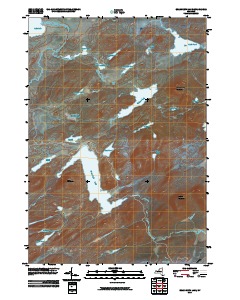 Brandreth Lake 2010 topographic map thumbnail