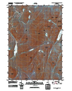 Bullhead Mountain 2010 topographic map thumbnail