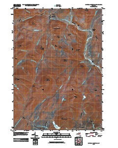 Cathead Mountain 2010 topographic map thumbnail