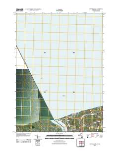 Fort Niagara 2012 topographic map thumbnail