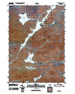 Deerland 2010 topographic map thumbnail