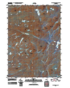 Morehouse Lake 2010 topographic map thumbnail