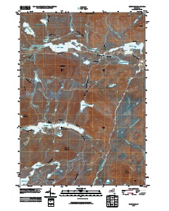 Newcomb 2010 topographic map thumbnail