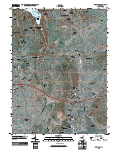 Huntington 2010 topographic map thumbnail