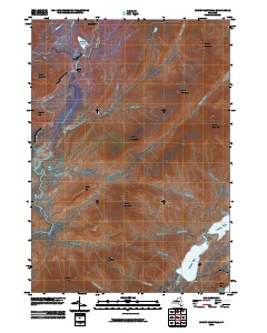 Snowy Mountain 2010 topographic map thumbnail