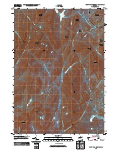 South Pond Mountain 2010 topographic map thumbnail