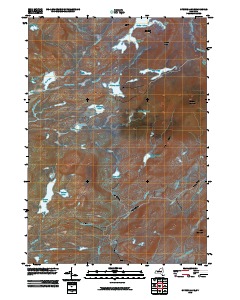 Spruce Lake 2010 topographic map thumbnail