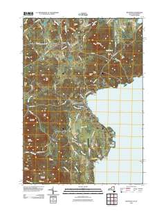 Westport 2012 topographic map thumbnail