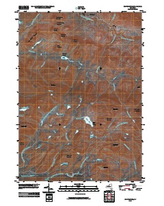 Whitehouse 2010 topographic map thumbnail