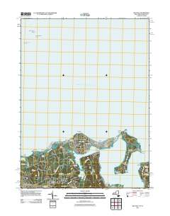 Bayville 2011 topographic map thumbnail