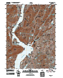Peekskill 2010 topographic map thumbnail