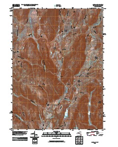 Amenia 2010 topographic map thumbnail