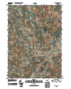 Caledonia 2010 topographic map thumbnail